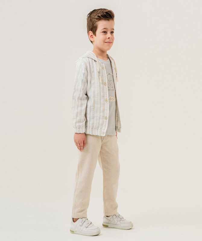 طقم ابيض قطعتين